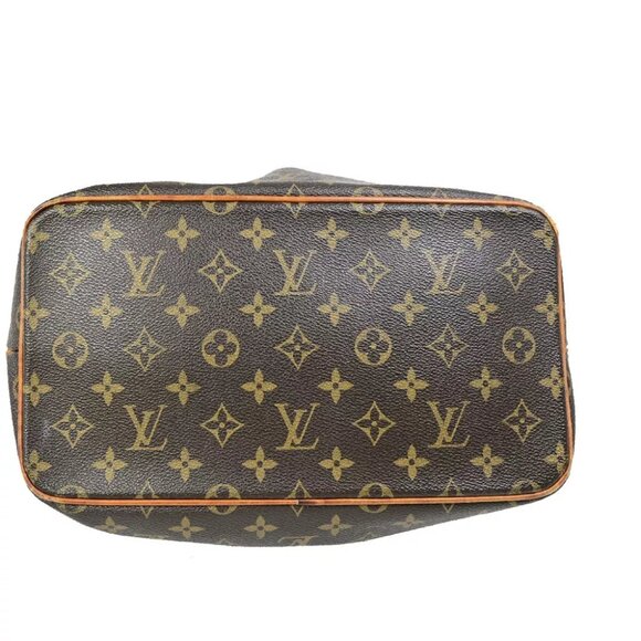LOUIS VUITTON Palermo PM Hand Bag Monogram Leather Brown France M40145 32FA893 - Picture 11 of 13